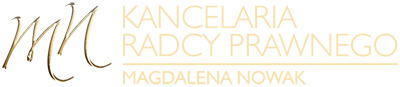 Kancelaria Radcy Prawnego Magdalena Nowak Logo